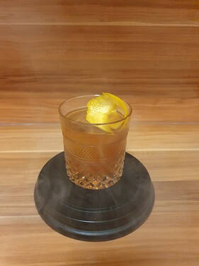 Smoky Old Fashioned